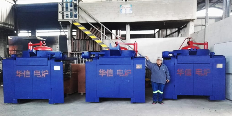 bañera yermo Fabricación Horno de fusión por inducción de 500kg/500kg/1T en ecuador - Huaxin  Electric Melting Furnace manufacturing Co.,Ltd.,